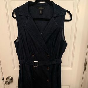 White House Black Market denim dress